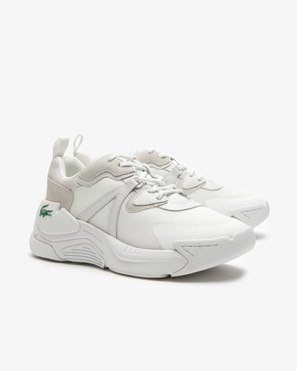 Women's Lacoste LW2 Xtra Leather Tonal Trainers