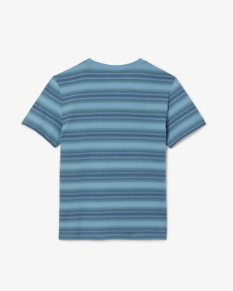 Kids' Striped Print Cotton T-Shirt