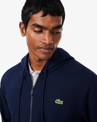Men's Classic Fit Zip-Up Fleece Sweatshirt