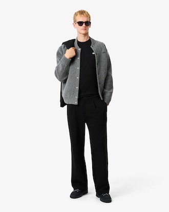 Playera de suéter estampada