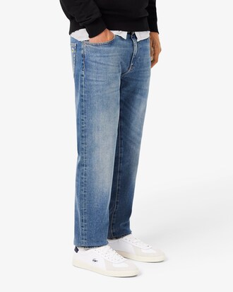 Men's 5-Pocket Slim Fit Indigo Jeans