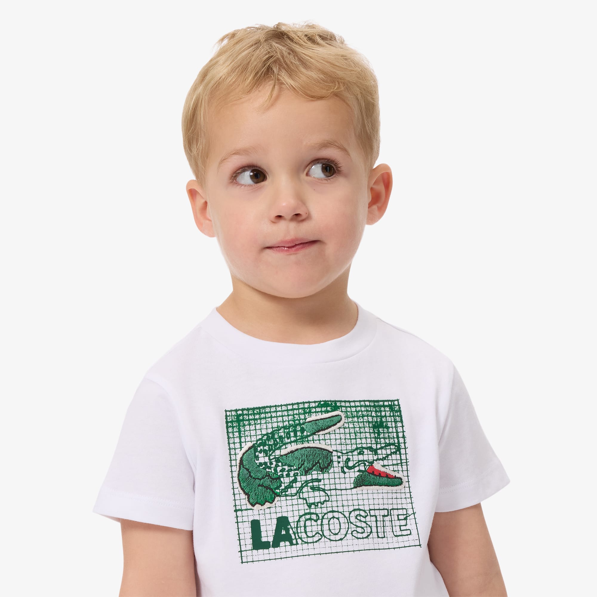 Graphic Print Cotton T-Shirt - T-Shirts & Tops - New In 2026 | Lacoste