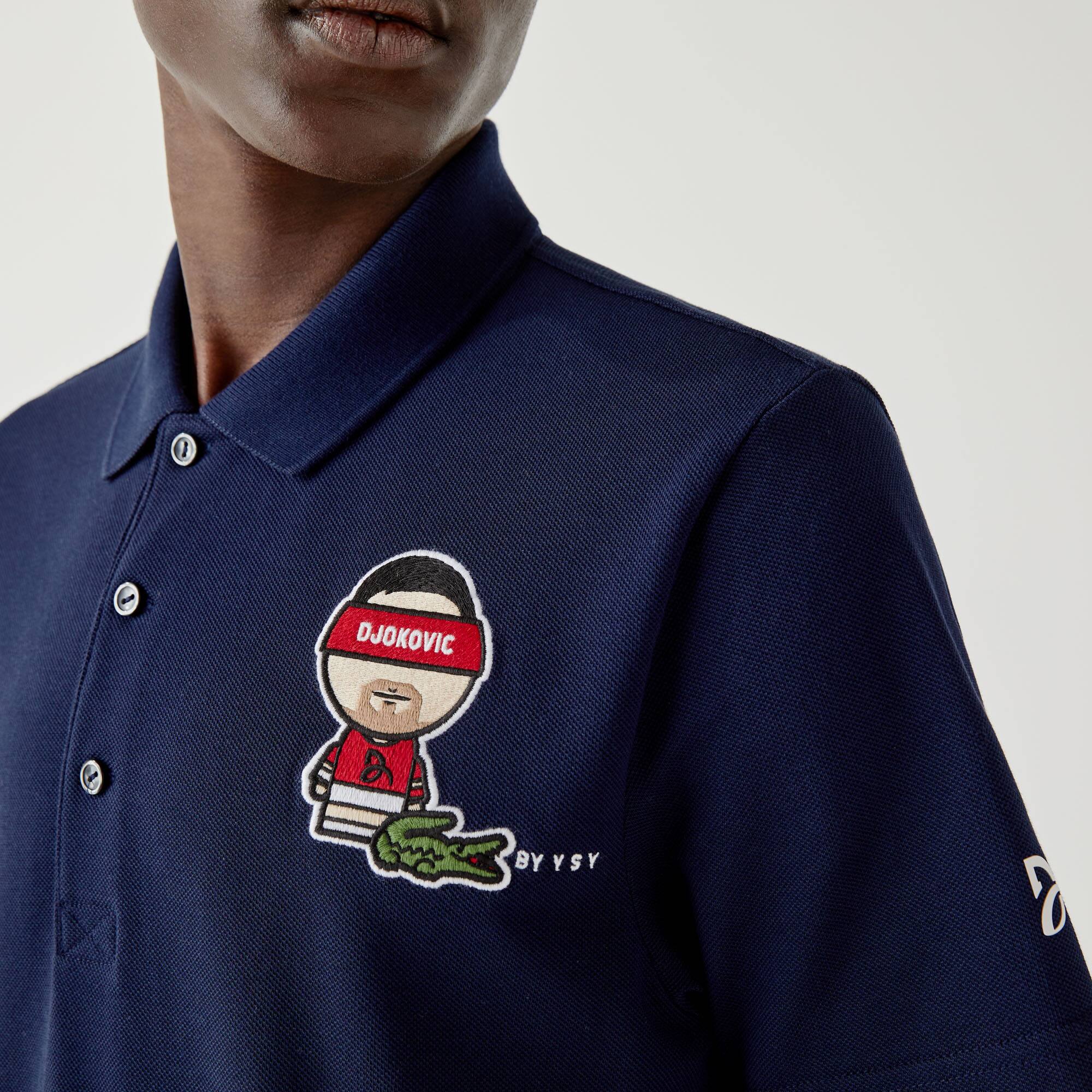 Men's SPORT Collab Youssef SY Cotton Piqué Polo Shirt - Polo