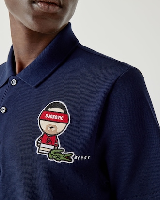 Men's SPORT Collab Youssef SY Cotton Piqué Polo Shirt