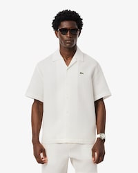 Men's Relaxed Fit Waffle Texture Shirt