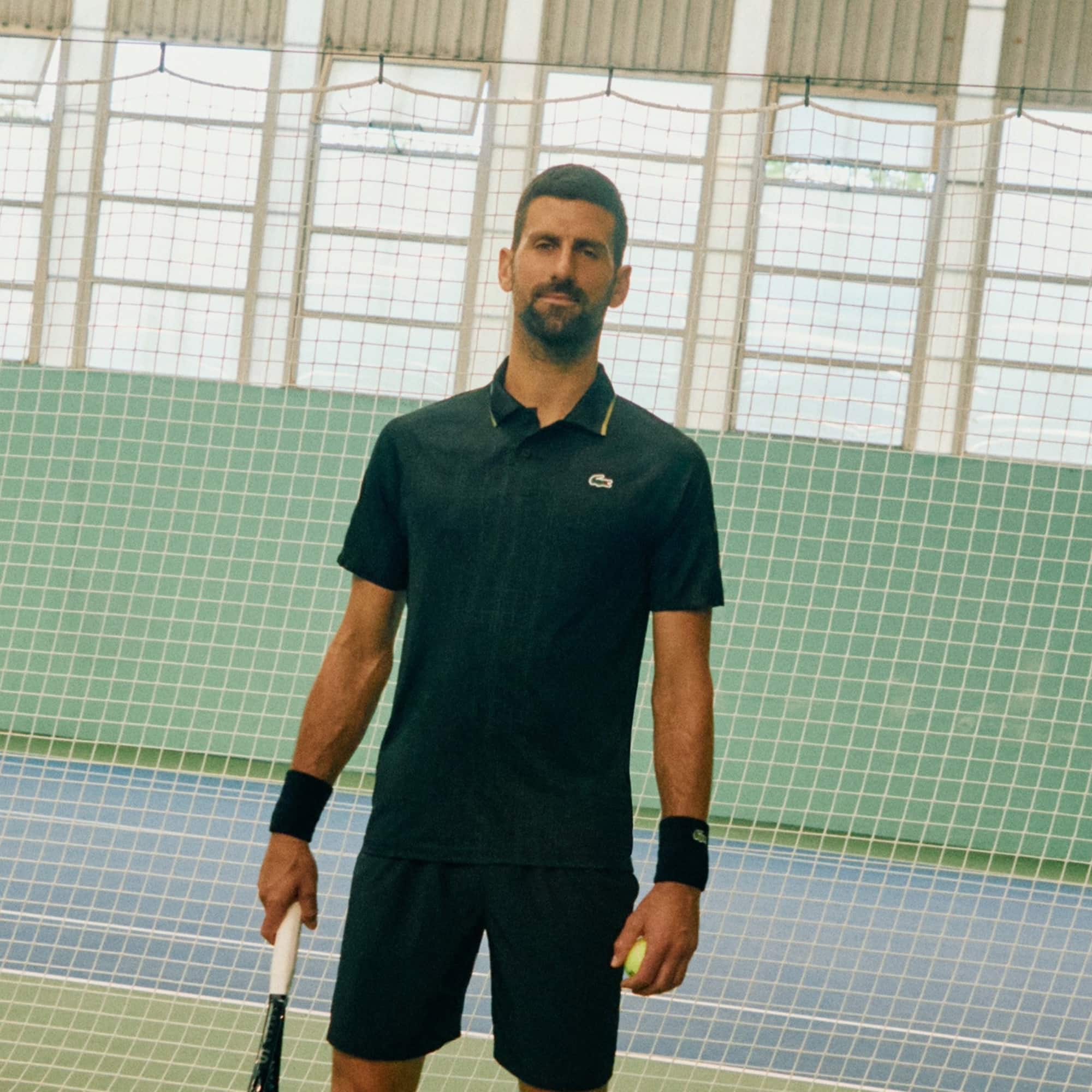 Men's Lacoste Tennis x Novak Djokovic On Court Polo - Lacoste x