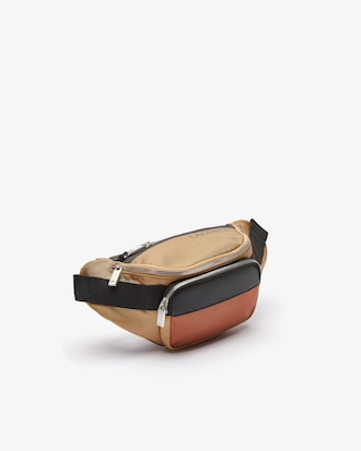 Sac banane L On The Go multipoches avec d&eacute;tails contrast&eacute;s