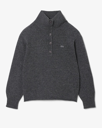 Women's Wool High-Neck Sweater