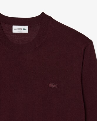 Cashmere Blend Crew Neck Sweater