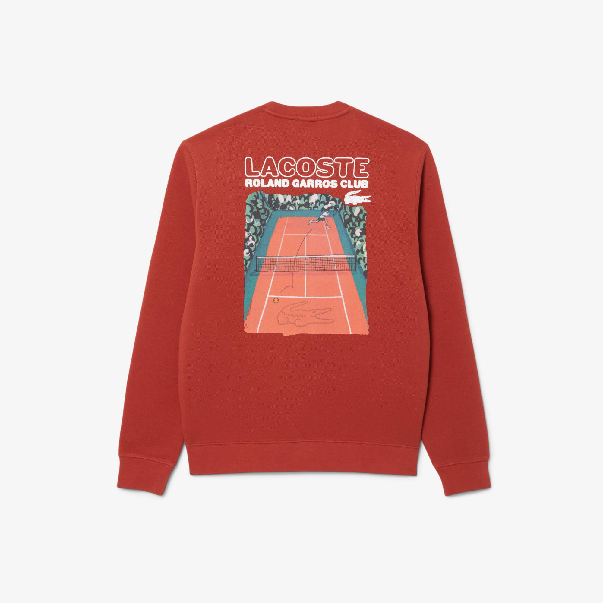 Men's Roland-Garros Edition Piqué Sweatshirt - Sweaters