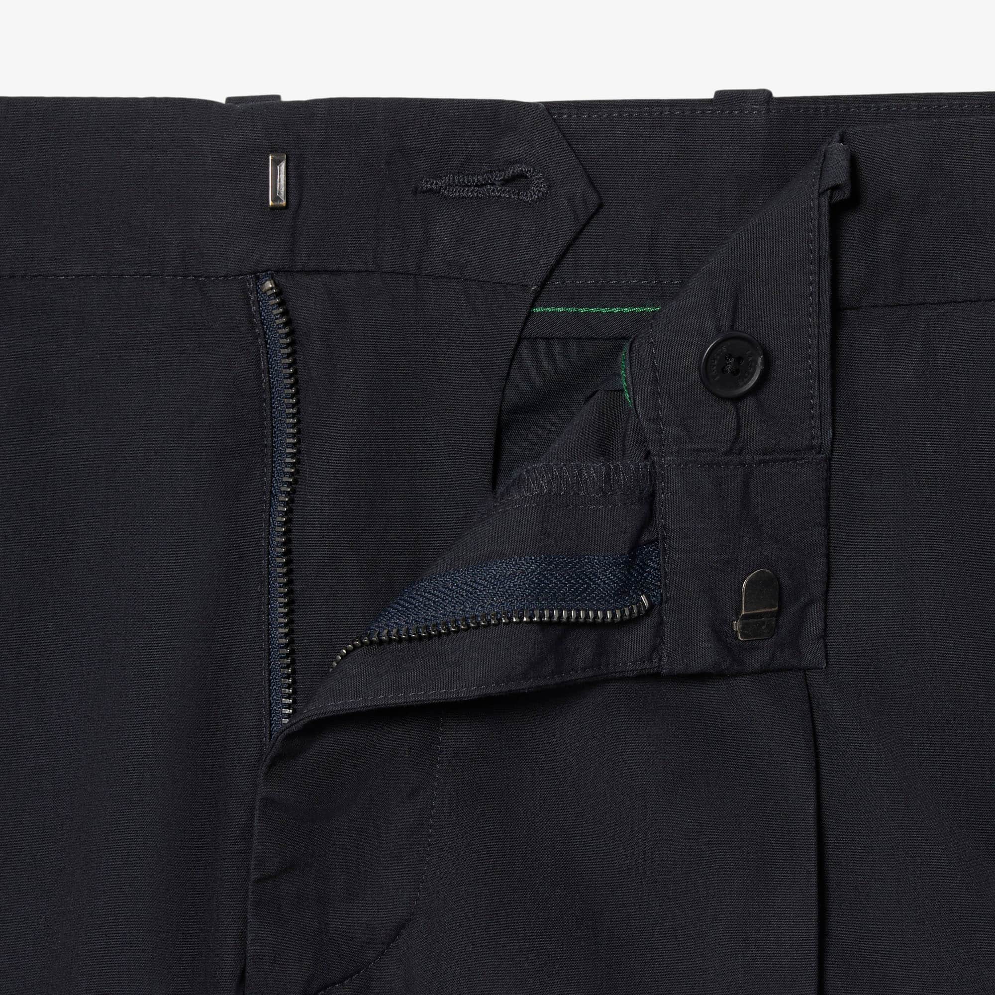 Straight Fit Cotton Chino Pants