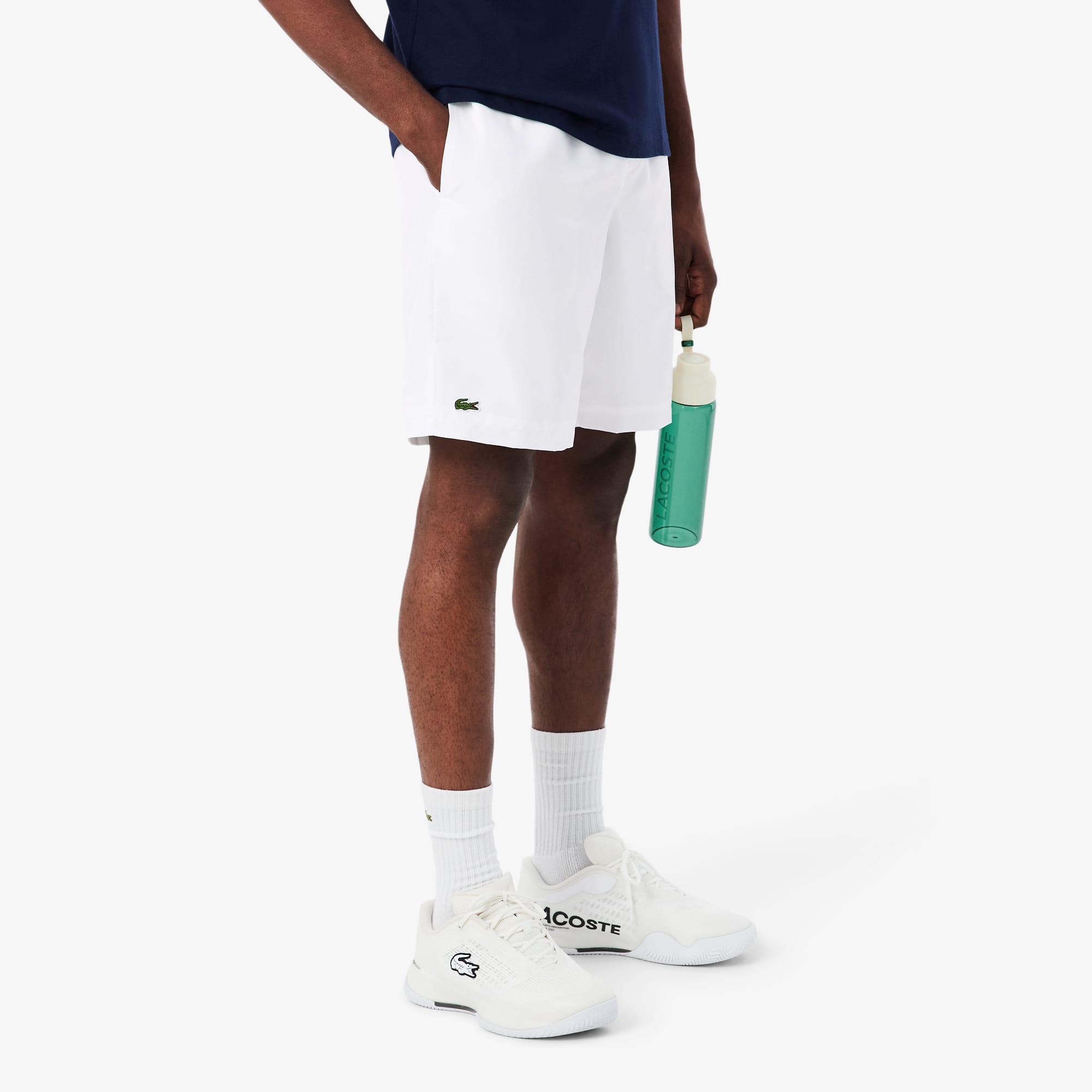 LACOSTE ホワイトショートパンツ US L Men's Lightweight Tennis Shorts - Shorts & Swim - New In 2026
