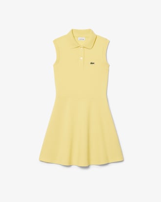 Sleeveless Stretch Piqu&eacute; Dress
