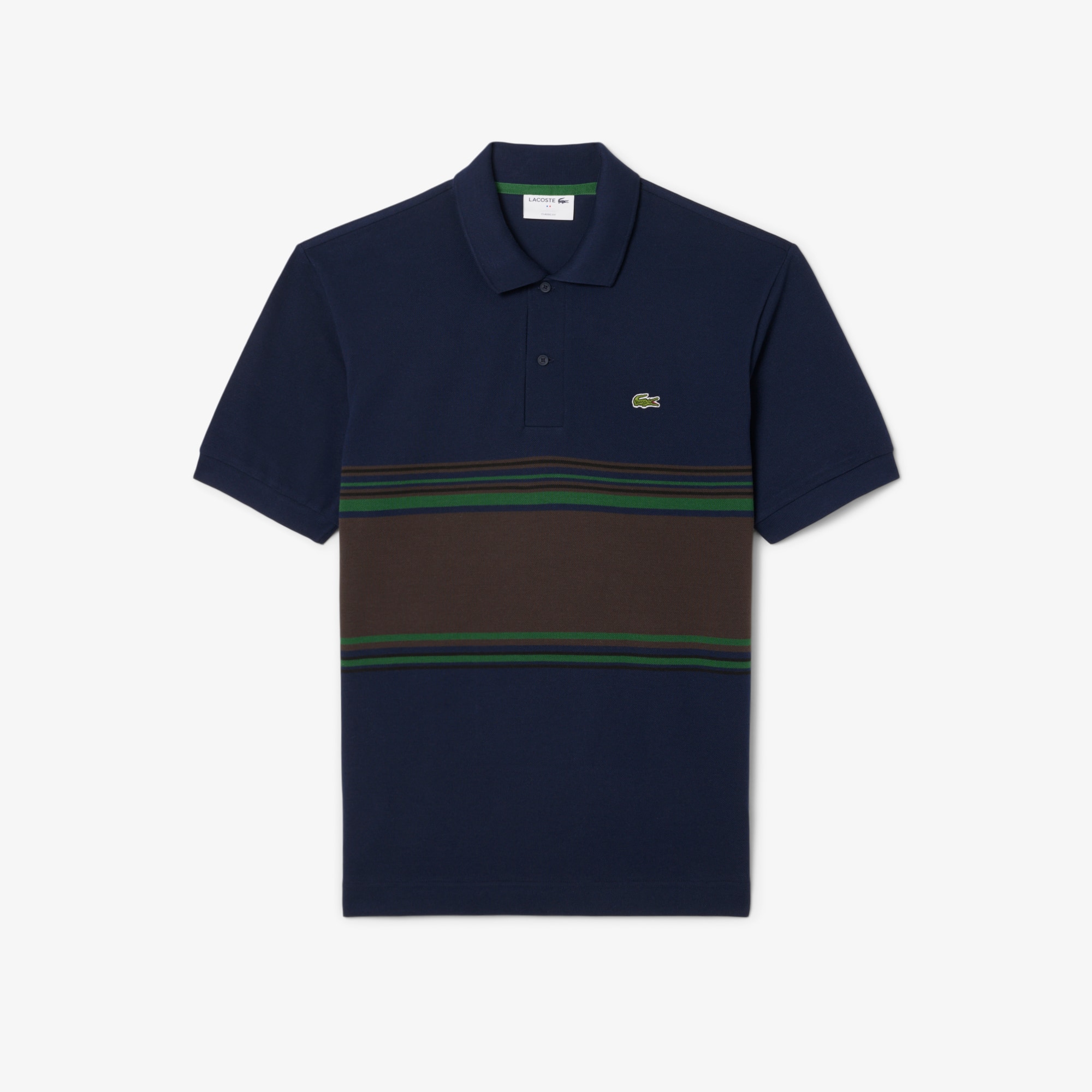 Men's Made In France Classic Fit Striped Polo - Polo Shirts