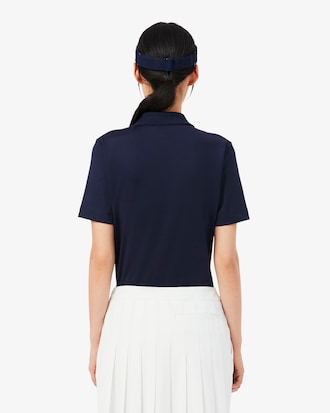 Slim Fit UV Protect Stretch Golf Polo