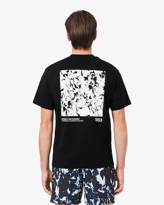 Men's Print Motif Jersey T-Shirt