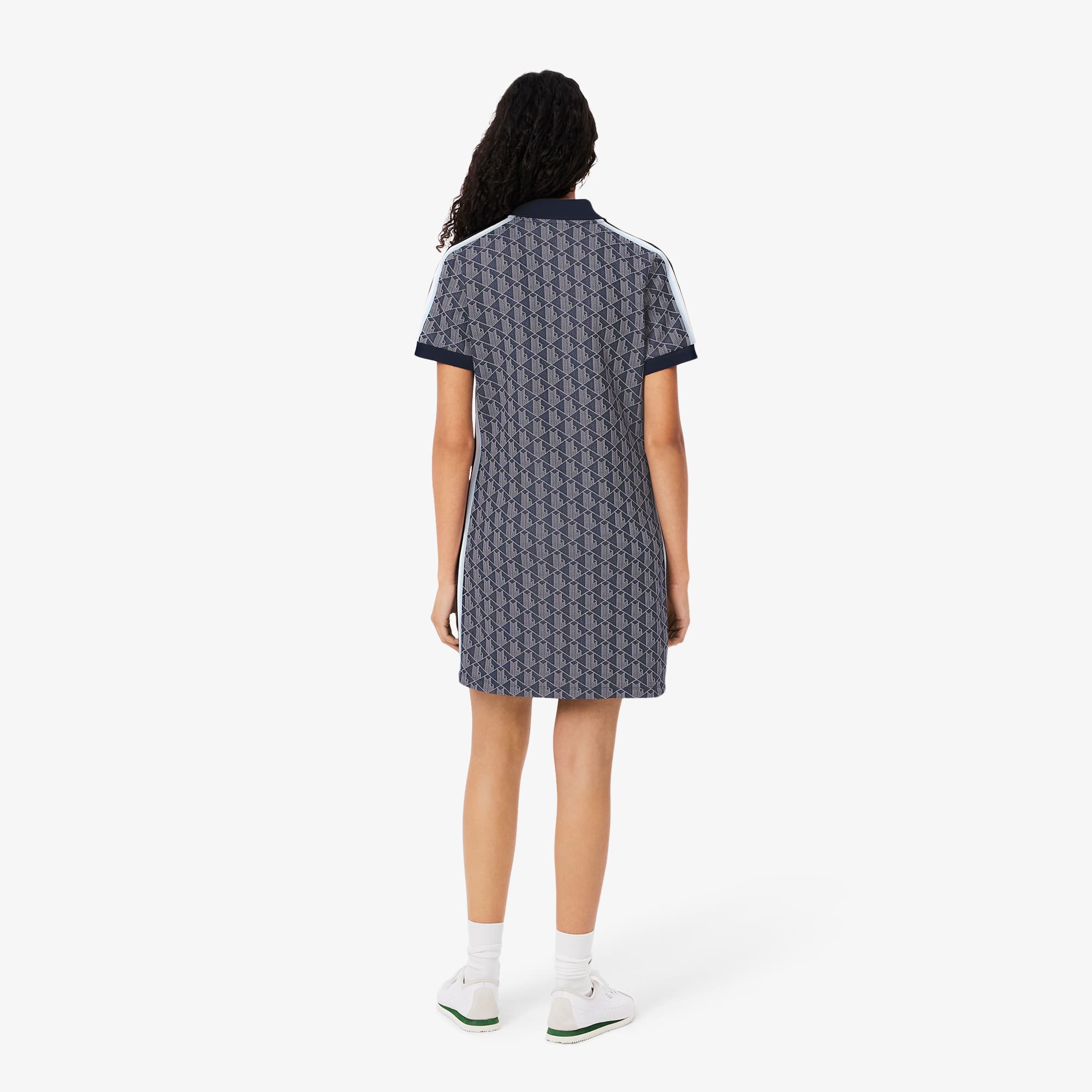 LACOSTE★FLARED ZIP UP POLO DRESS EF4481-51 Lacoste Flared Zip-Up Polo Dress / EF4481-51 | eBay