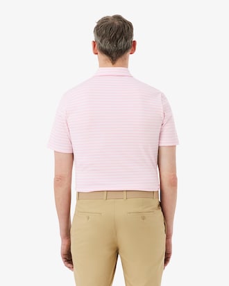Regular Fit Ultra Dry Striped Golf Polo