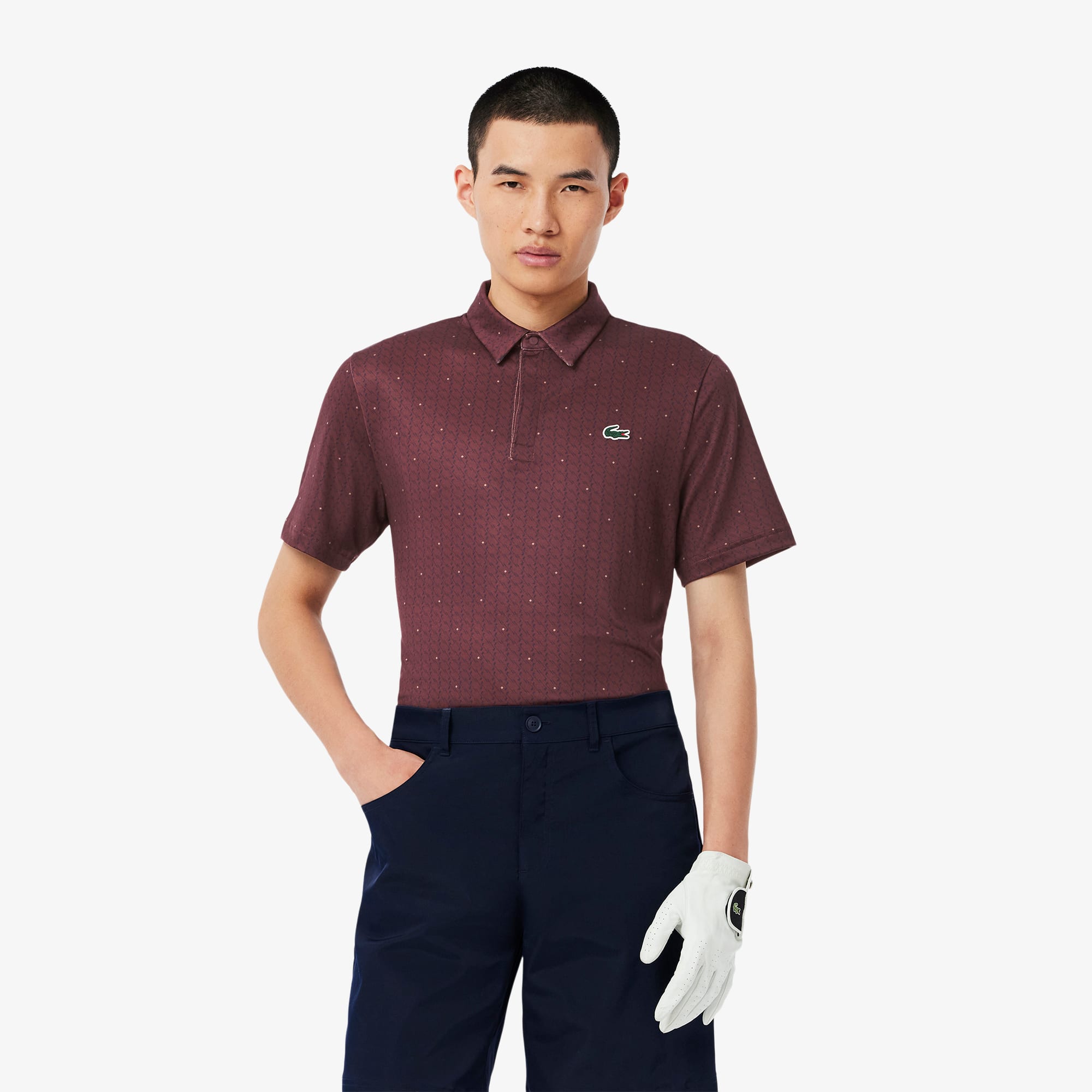 Lacoste Men's Regular Fit UV Protect Golf Polo