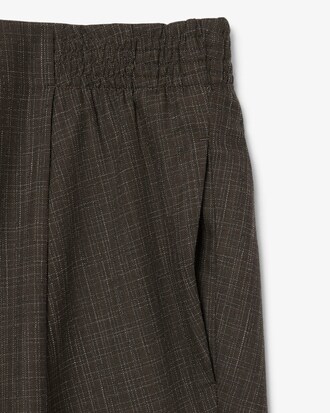 Runway Tailored Wool Bermuda Shorts