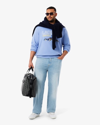 Men's 5-Pocket Straight Cut Indigo Jeans