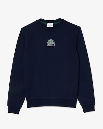 Unisex Signature Print Fleece Sweatshirt