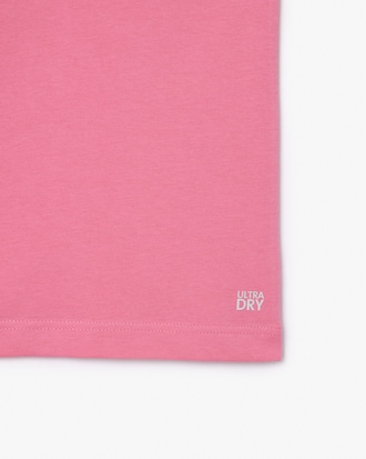 Playera deportiva de algodón ultra seco con logo