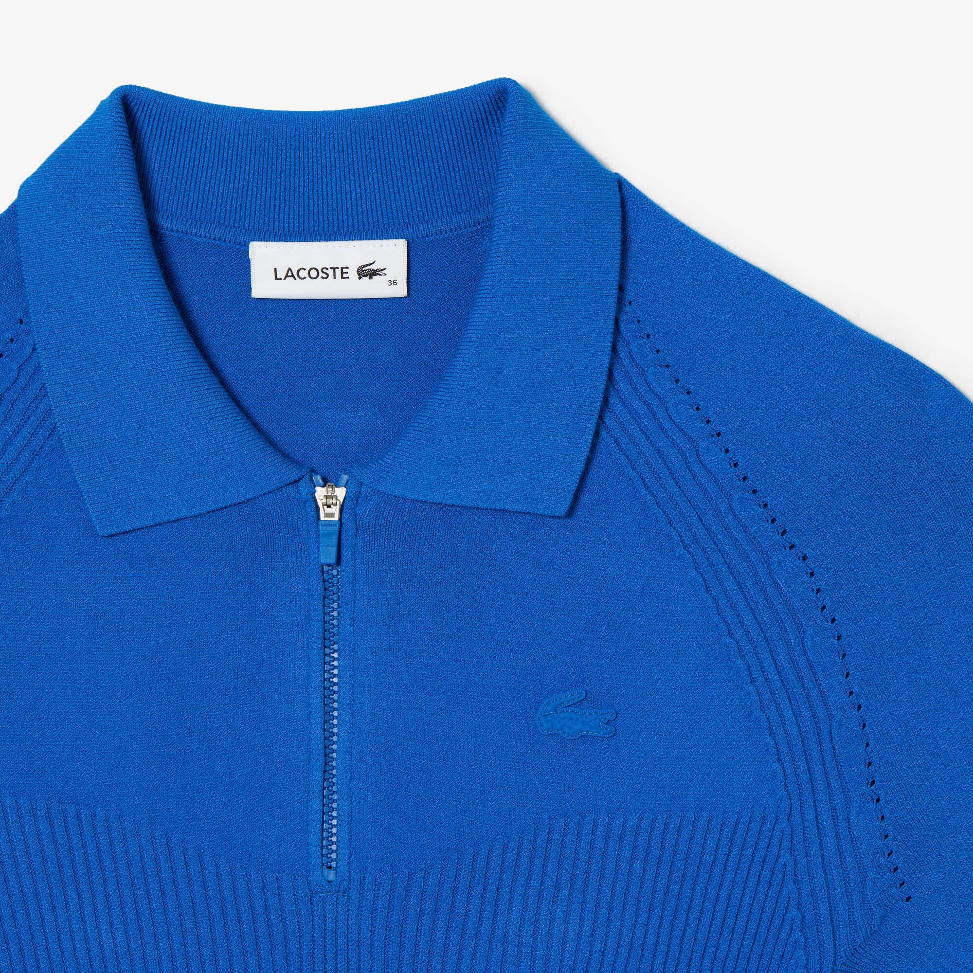 Women's Front Zip Knit Dress - Dresses - New In 2025 | Lacoste
