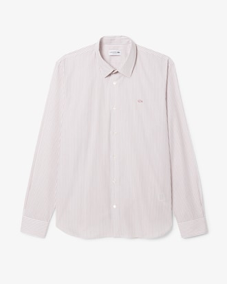 Men's Regular Fit Striped Button Down Shirt