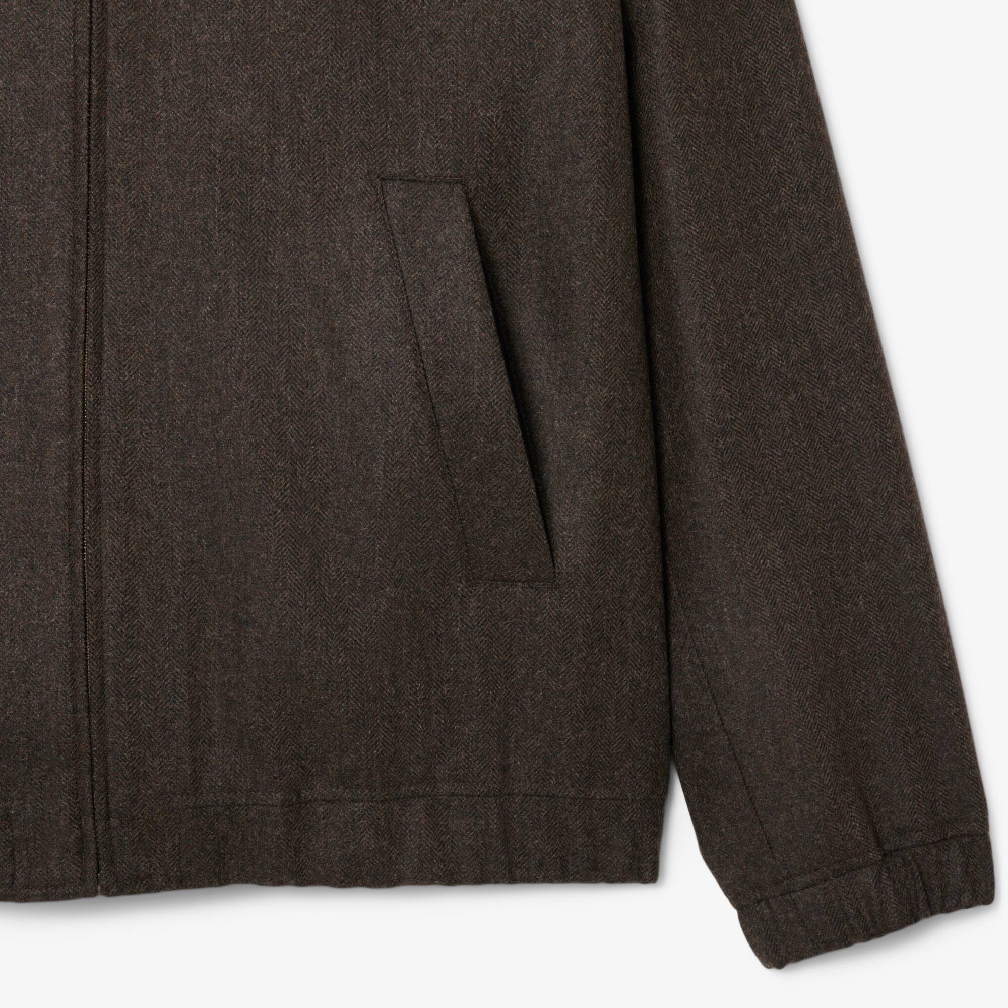 Men's Wool Harrington Jacket - Jackets & Coats - New In 2025 | Lacoste