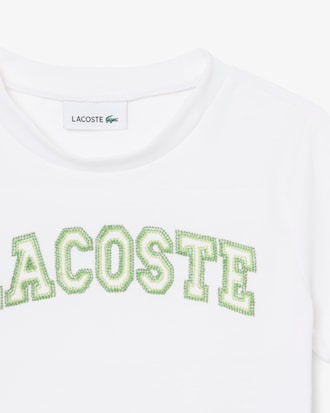 Embroidered Cotton T-Shirt