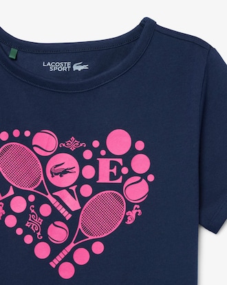 Playera Deportiva Estampada