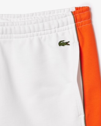 Men's Regular Fit Colorblock Fleece Shorts