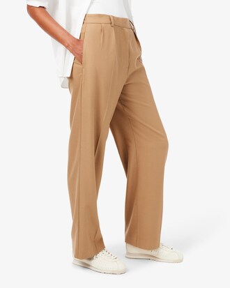 Pantal&oacute;n de Pinzas de Franela Oversized