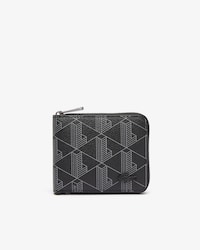 Monogram Zip Billfold