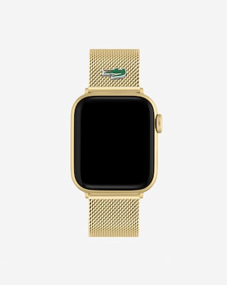 Unisex Apple Watch Strap Golden Mesh