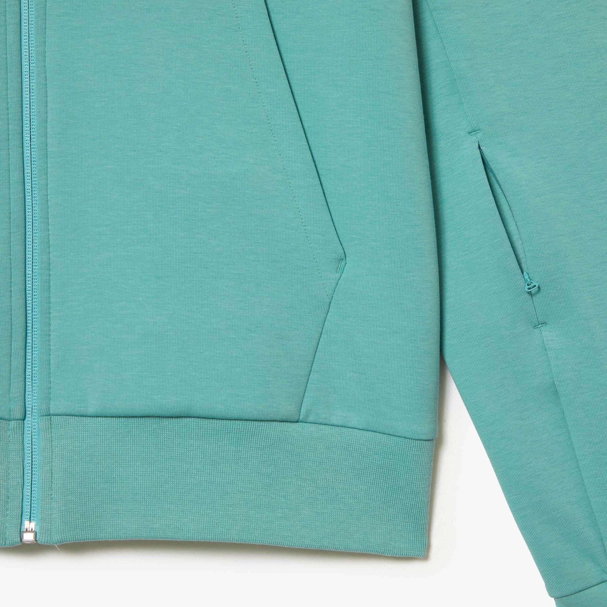 Men's High-Neck Zip-Up Sweatshirt - Sweaters & Sweatshirts
