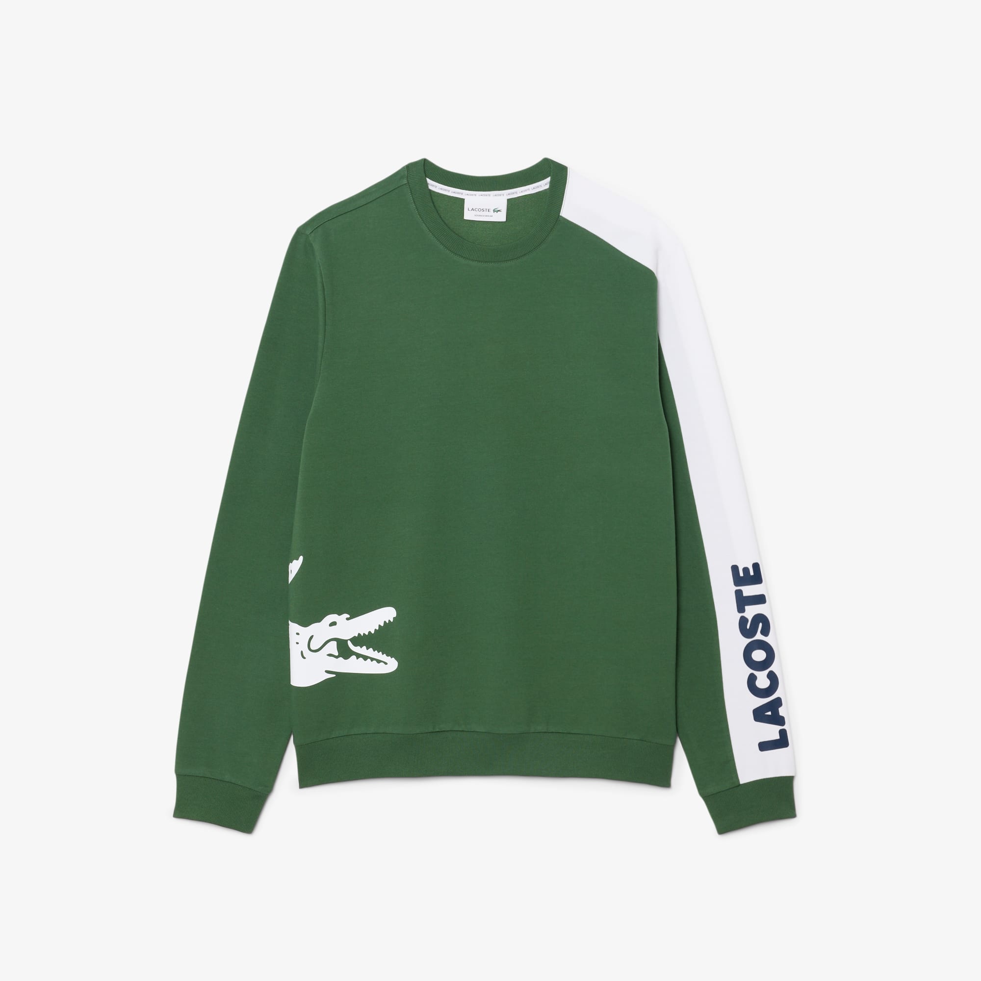 Men's Printed Fleece Lounge Sweatshirt