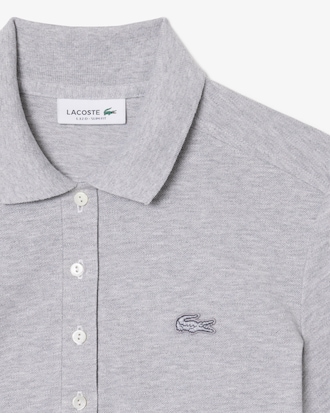 Women's L.12.D Slim Fit Stretch Mini Piqu&eacute; Polo