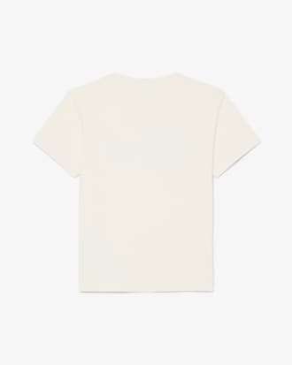 Playera de Algod&oacute;n con Bordado de Cocodrilo