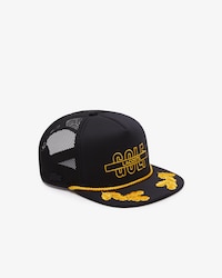 Unisex Bi-material Cap with Embroidered Visor