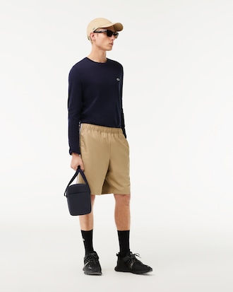 Sacoche zippée verticale Men's Classic en petit piqué uni