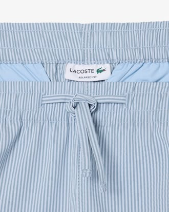 Shorts de Algod&oacute;n Tipo Seersucker