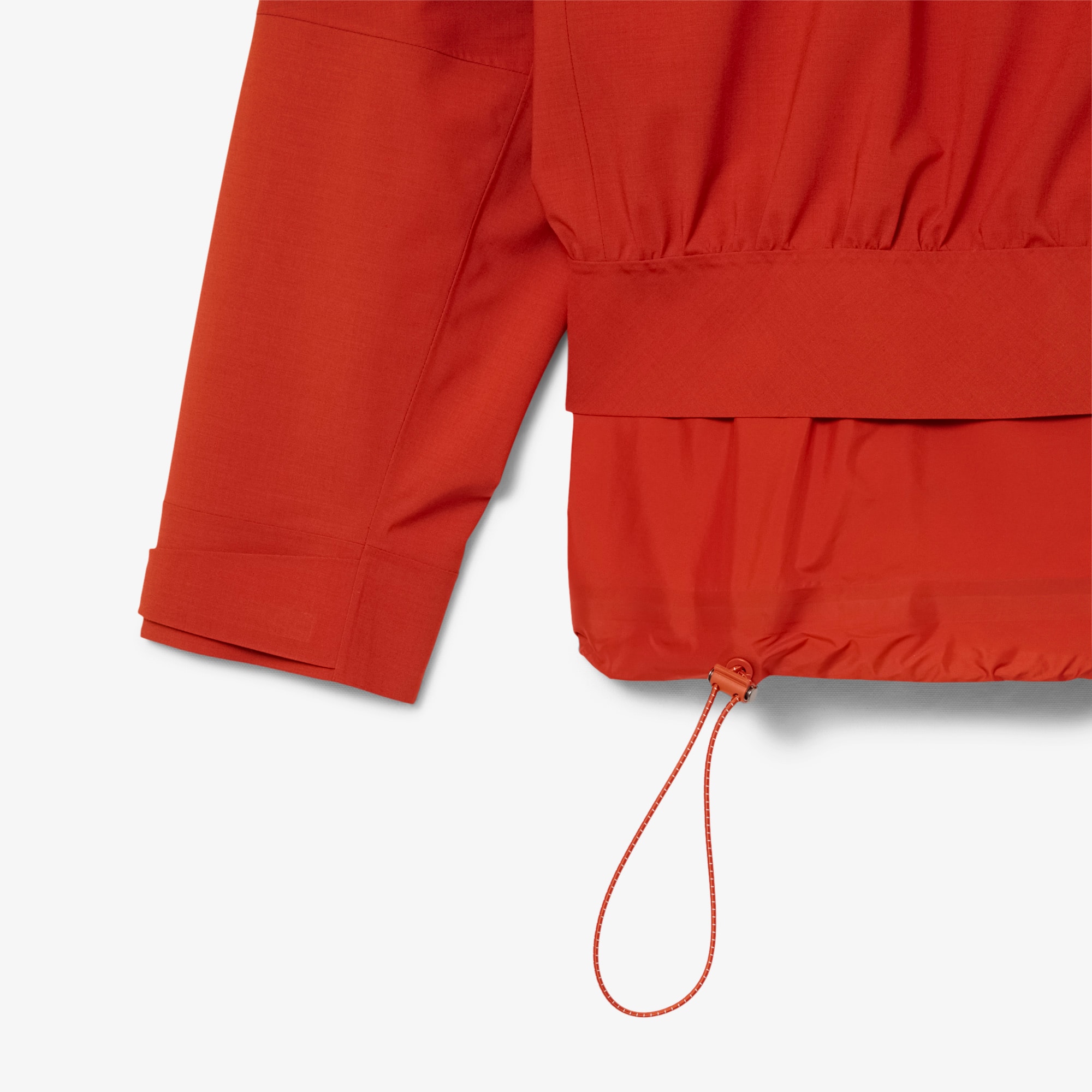 Runway Technical Taffeta Popover Jacket