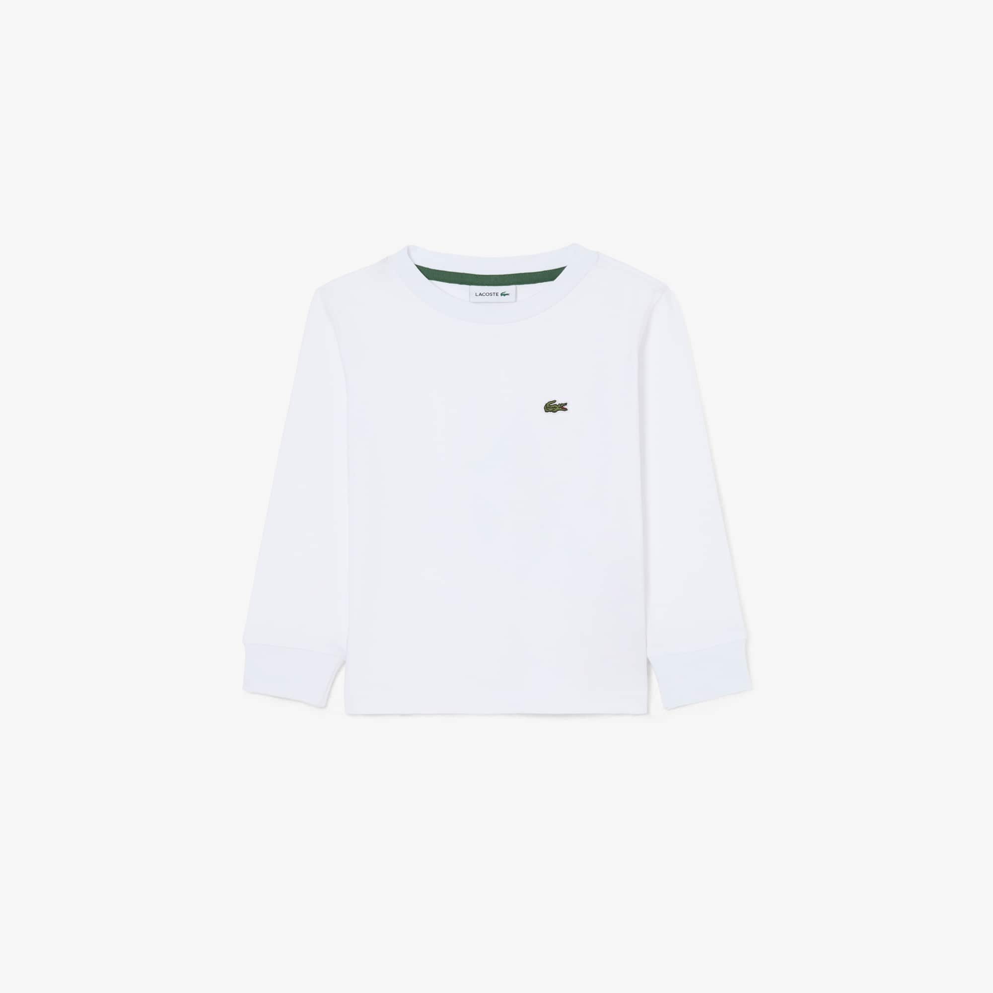 Lacoste Kids' Long Sleeve Cotton T-Shirt