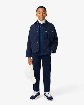 Kids' Plaid Flannel Overshirt