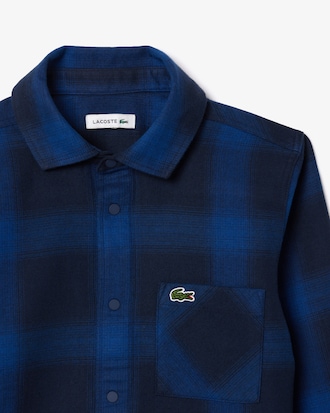 Kids' Plaid Flannel Overshirt