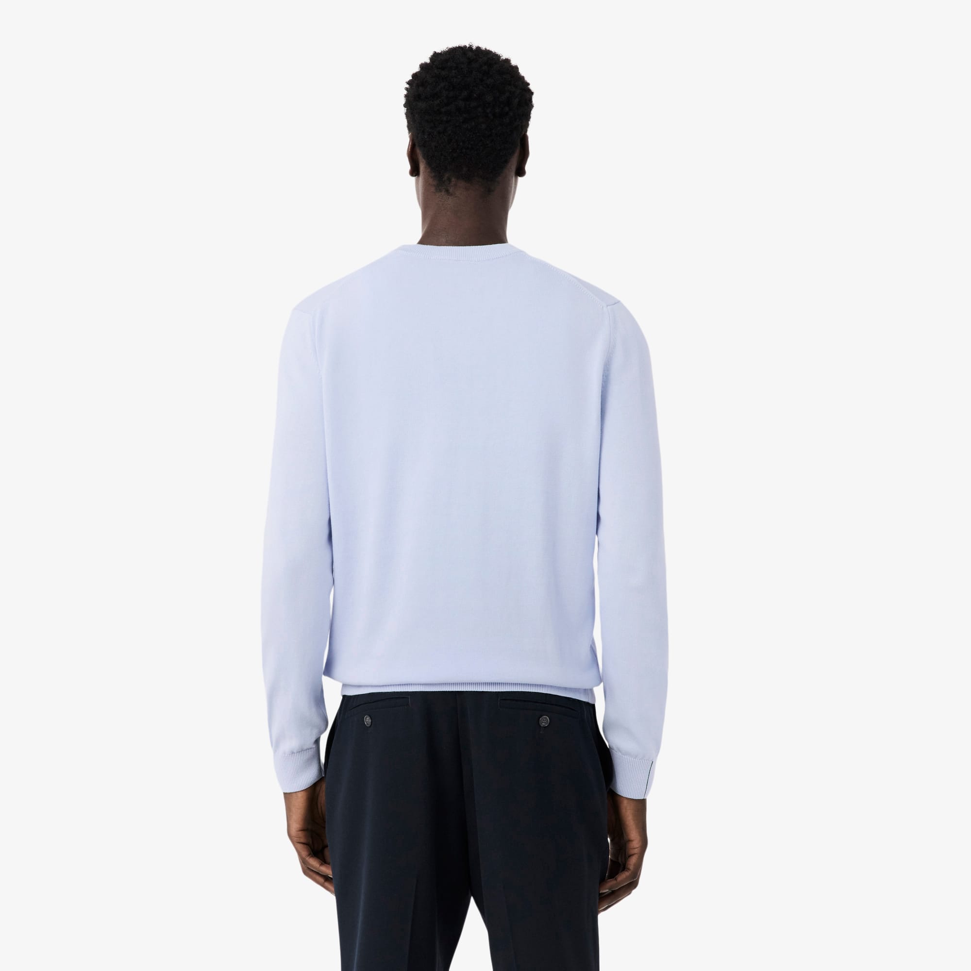 Men's Crew Neck Cotton Sweater - Sweaters & Sweatshirts - New In
