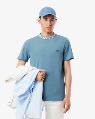 Men's Branded Piqué T-Shirt