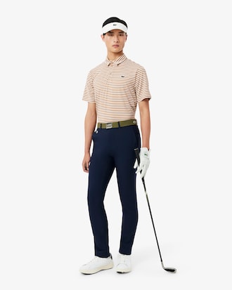 Regular Fit Ultra Dry Striped Golf Polo